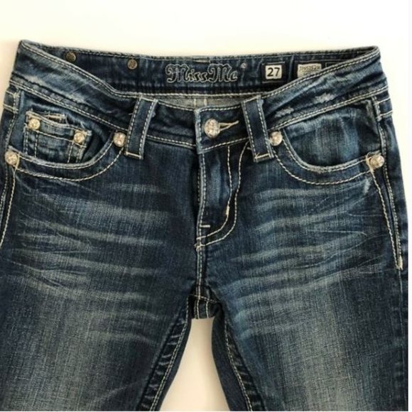 Miss Me Skinny Jean Size 27 - Picture 4 of 6